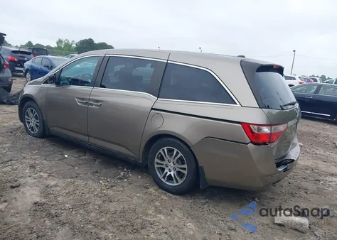 2012 Honda Odyssey Ex-L z USA, uszkodzony, nr VIN 5FNRL5H66CB022563